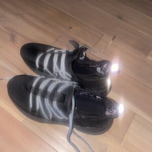 Fabletics Black and White Athletic Sneakers